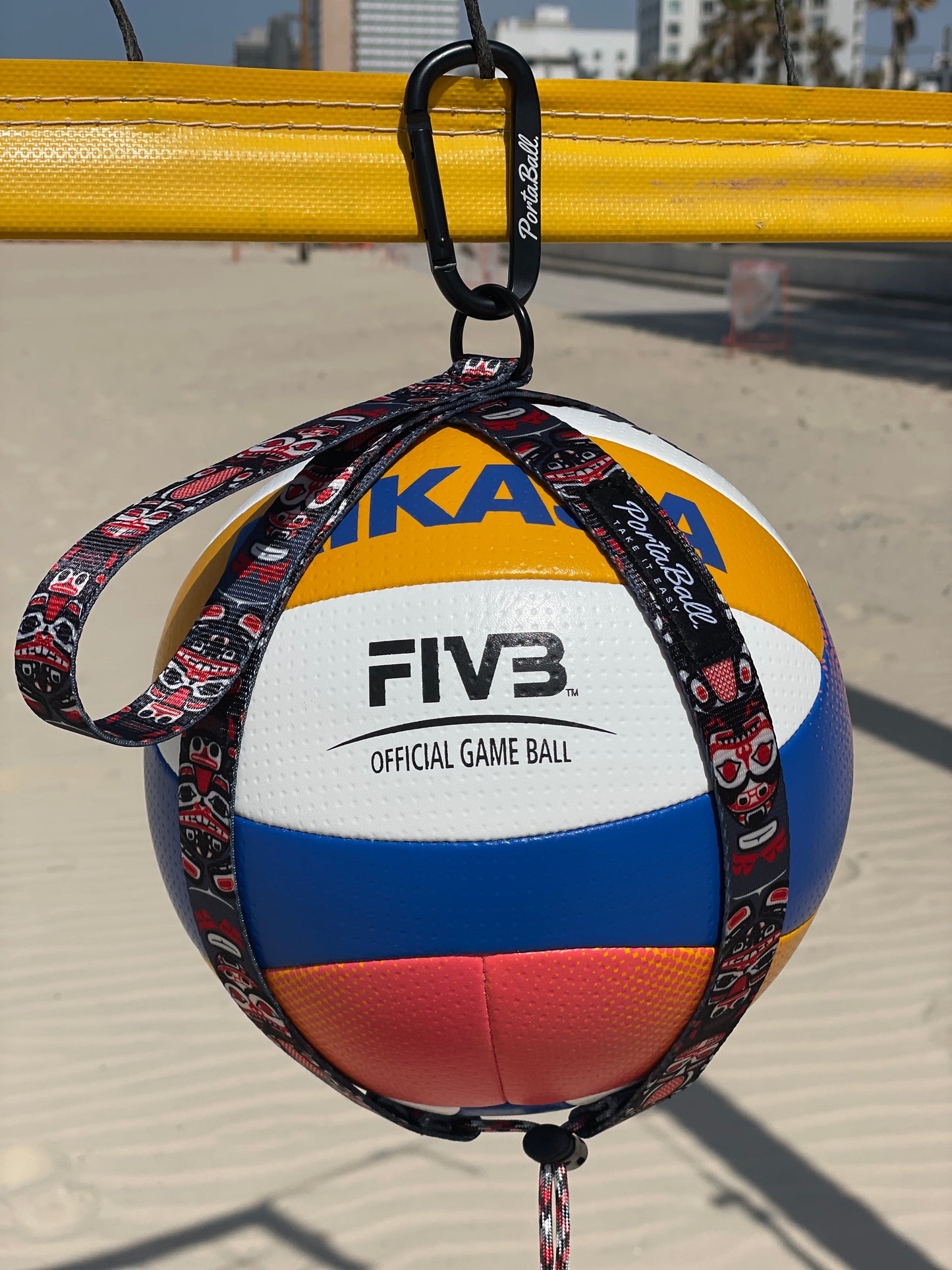 Beach Volleyball Holder | TIKI VIBE - PortaBall
