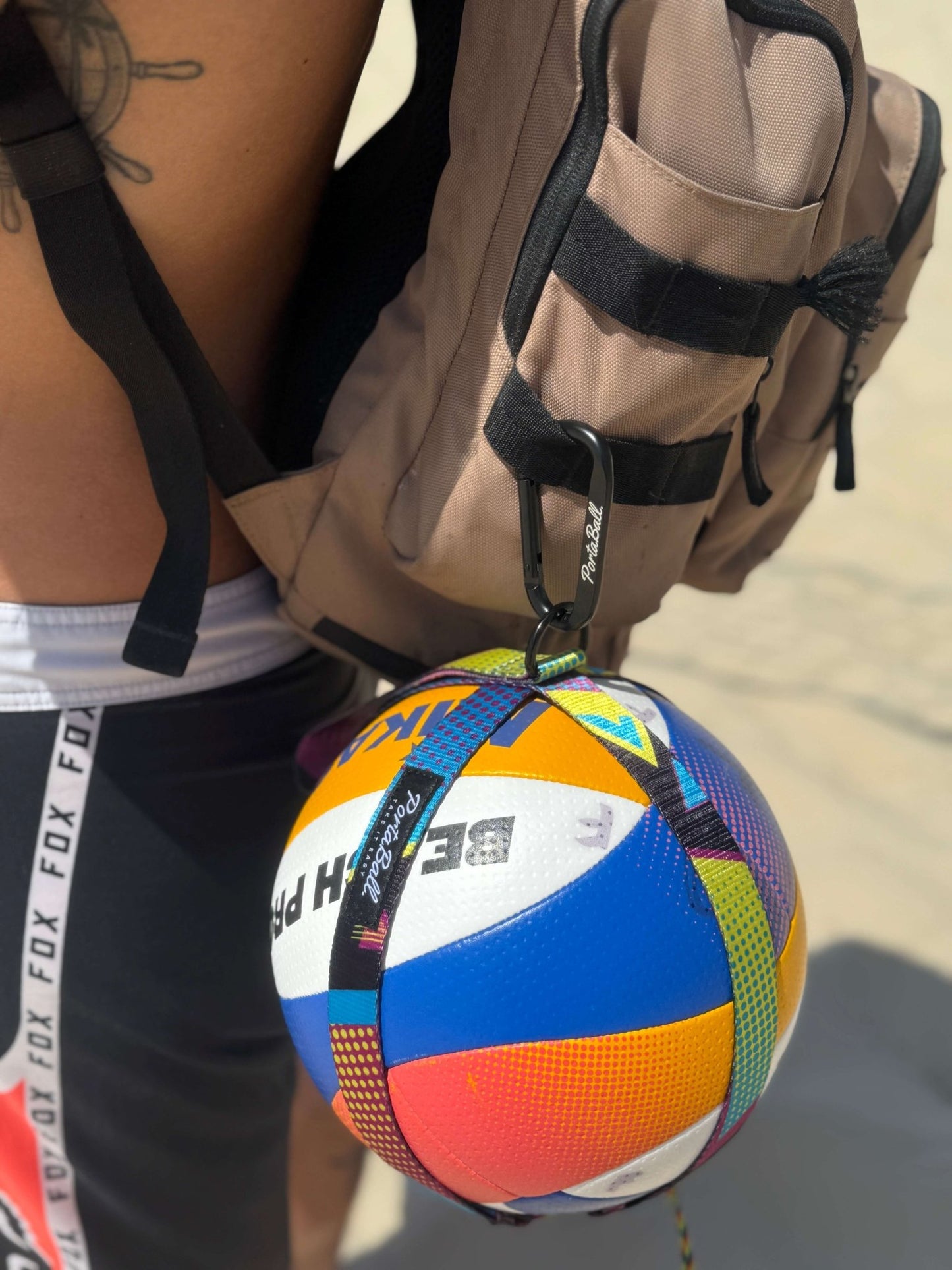 Beach Volleyball Holder | BLOCK PARTY - PortaBall
