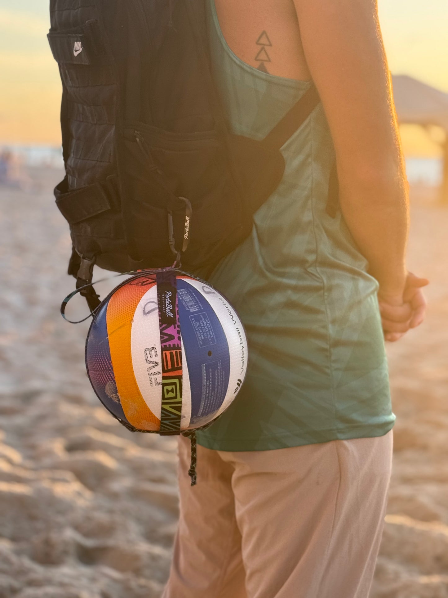 Beach Volleyball Holder | PHAT - PortaBall