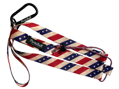 Beach Volleyball Holder | STARS AND STRIPES - PortaBall