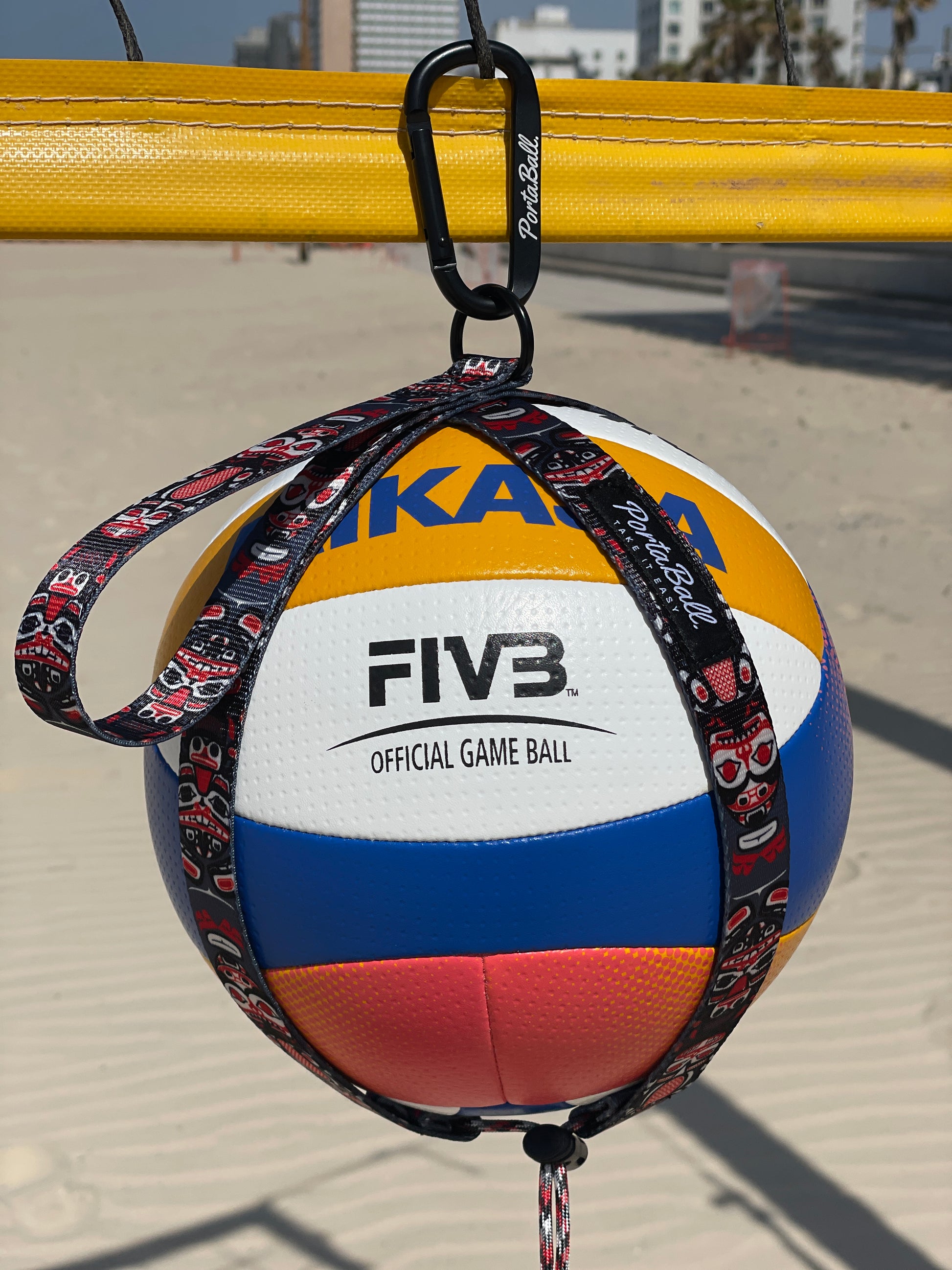 Beach Volleyball Holder | TIKI VIBE - PortaBall