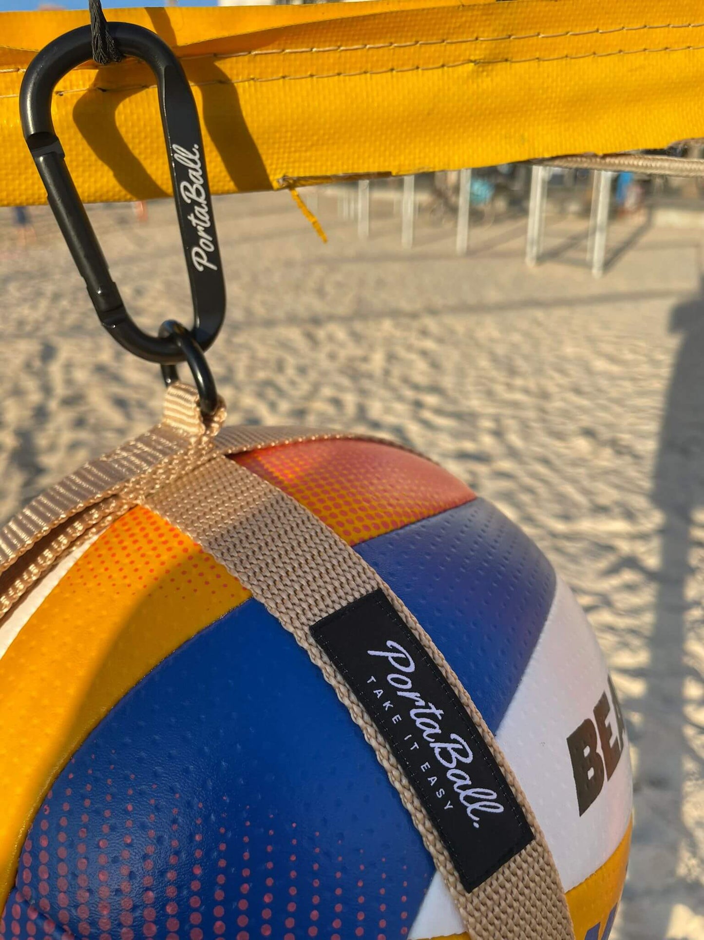 Beach Volleyball Holder | GO FOR GOLD - PortaBall