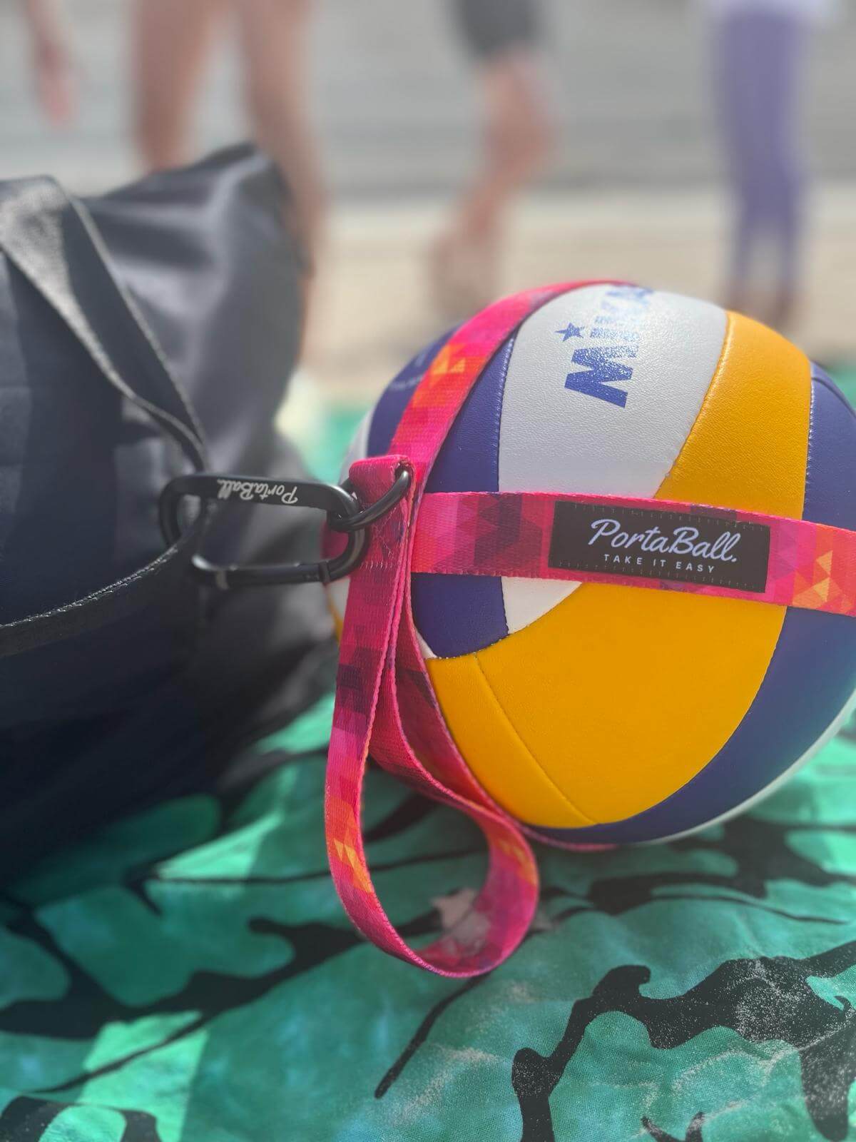 Beach Volleyball Holder | PINK LADY - PortaBall